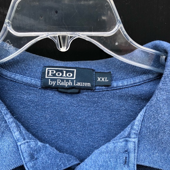 Men’s Blue Short Sleeve Collared Shirt - Picture 3 of 4